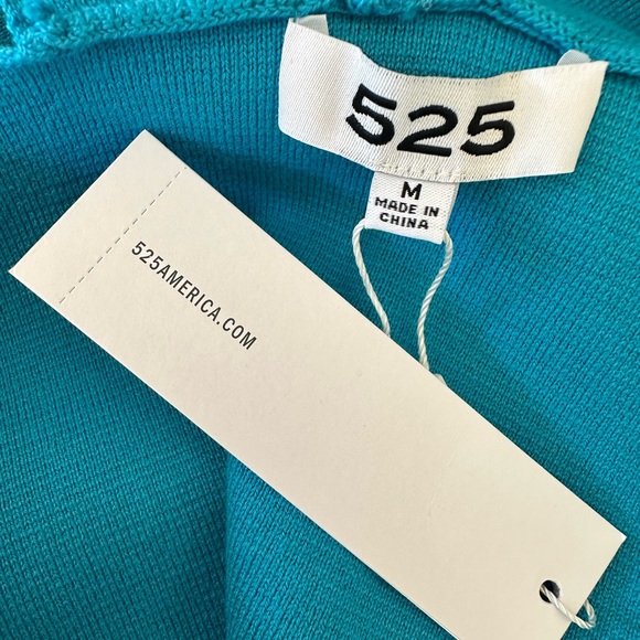 525 America Wide Strap Tank in Blue - Picture 11 of 13